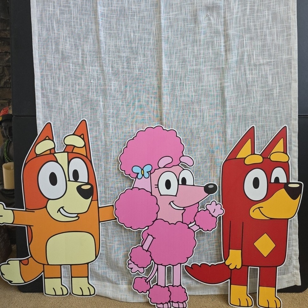bluey cut outs